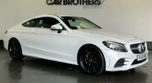 Mercedes-Benz C Class 1.5 C200 Mhev Amg Line Coupe G-tronic White