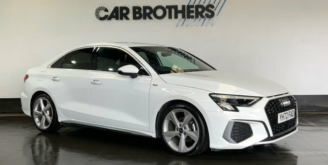 Audi A3 1.5 Tfsi 35 S Line Saloon S Tronic Euro White