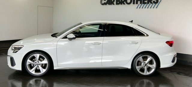 Audi A3 1.5 Tfsi 35 S Line Saloon S Tronic Euro White #5