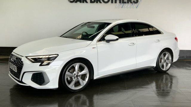 Audi A3 1.5 Tfsi 35 S Line Saloon S Tronic Euro White #6
