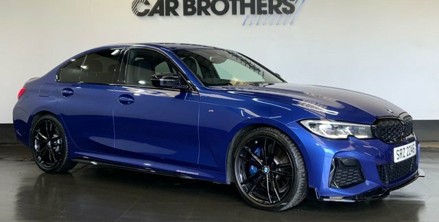 BMW 3 Series 3.0 M340d Mht Saloon Hybrid Xdrive Blue