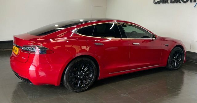 Tesla Model S 100D Dual Motor Hatchback 4Wd Red #3