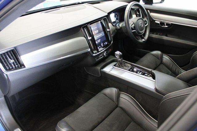 Volvo V90 2020 2.0 D4 R-design Plus Euro 6 Ss YX20JVO Blue #2