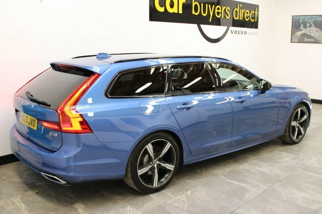 Volvo V90 2020 2.0 D4 R-design Plus Euro 6 Ss YX20JVO Blue #4