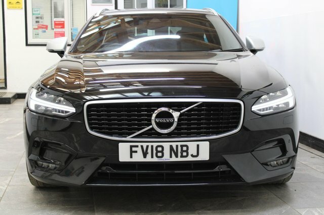 Volvo V90 2018 2.0 D4 R-design Euro 6 Ss FV18NBJ Black #4