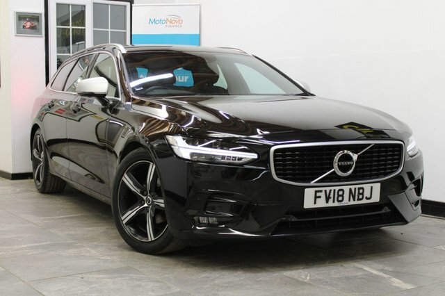 Volvo V90 2018 2.0 D4 R-design Euro 6 Ss FV18NBJ Black