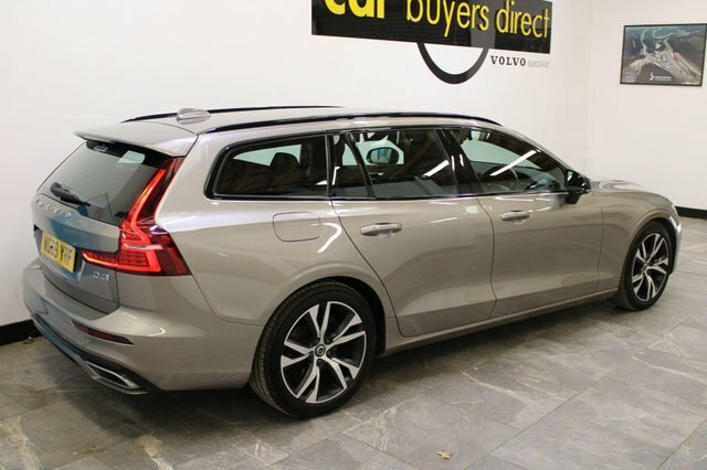 Volvo V60 2019 2.0 D4 R-design Euro 6 Ss Grey #4