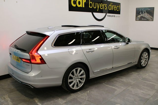 Volvo V90 2018 2.0 D4 Inscription Euro 6 Ss Silver #3