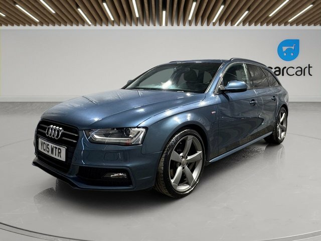 Audi A4 Avant Tdi Black Edition Estate Blue #3