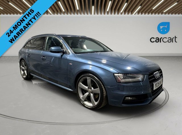 Audi A4 Avant Tdi Black Edition Estate Blue