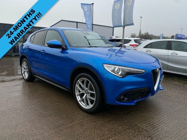 Alfa Romeo Stelvio Td Milano Edizione Suv Blue