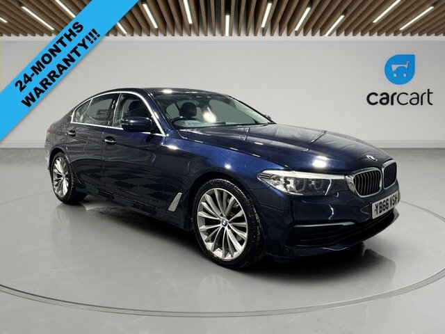 BMW 5 Series 520D Se Saloon Blue