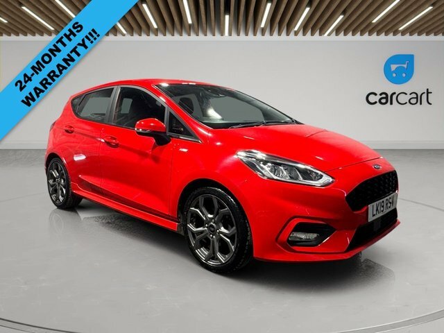 Ford Fiesta Ecoboost Gpf St-line Hatchback Red