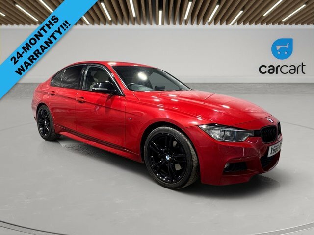 BMW 3 Series 320D Blueperformance M Sport Red