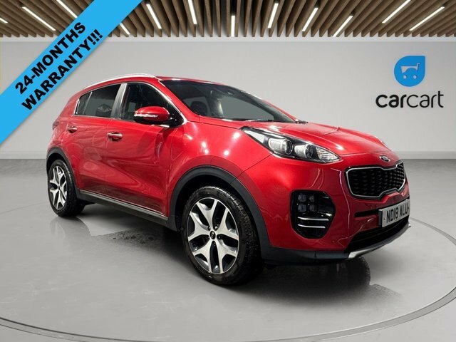 Kia Sportage Crdi Gt-line Suv Red