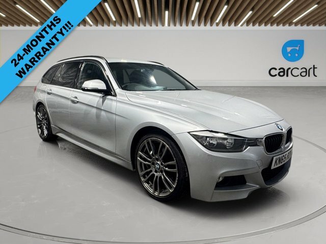 BMW 3 Series 320D Blueperformance M Sport Silver