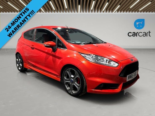 Ford Fiesta Ecoboost St-3 Hatchback Orange