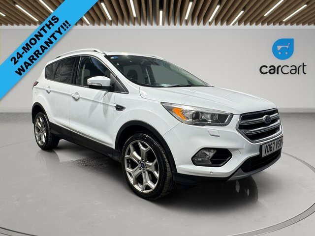 Ford Kuga Tdci Titanium X Suv VO67VSV White
