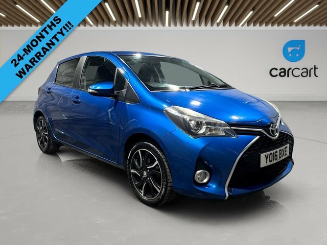 Toyota Yaris Dual Vvt-i Design Hatchback Blue