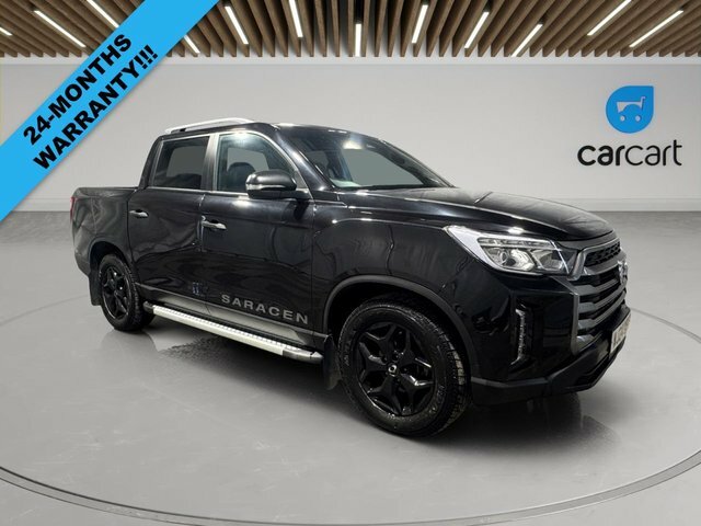 SsangYong Musso Saracen Pickup Double Cab Black