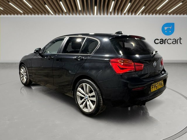 BMW 1 Series 120I Sport Hatchback Black #4