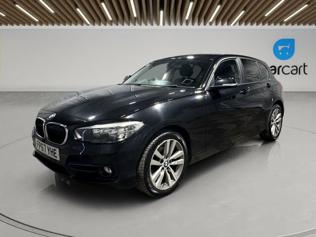 BMW 1 Series 120I Sport Hatchback Black #2