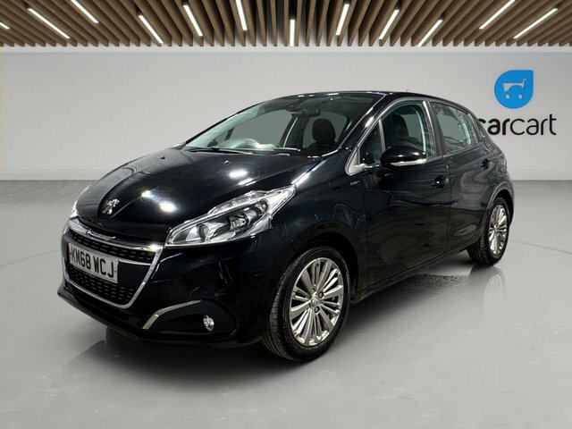 Peugeot 208 Puretech Signature Hatchback KM68WCJ Black #3