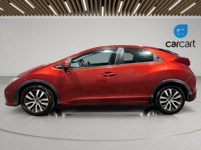 Honda Civic I-dtec S Hatchback Red #3