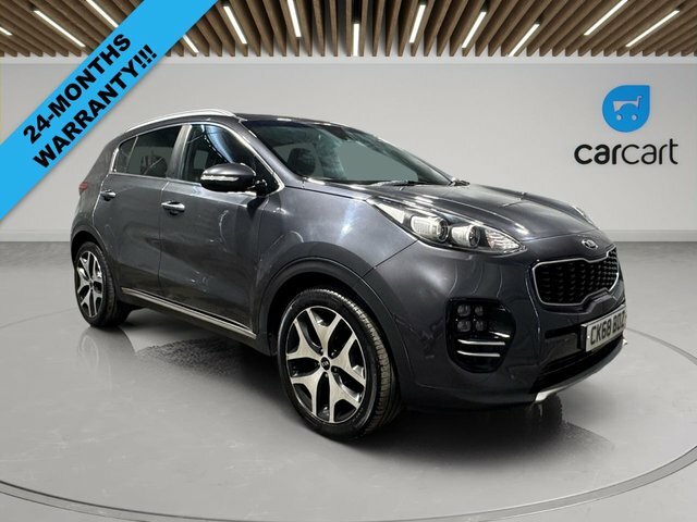 Kia Sportage Crdi Gt-line Suv CK68BDZ Silver