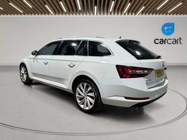 Skoda Superb Tsi Act Se L White #4