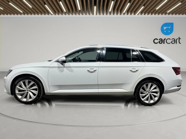 Skoda Superb Tsi Act Se L White #3