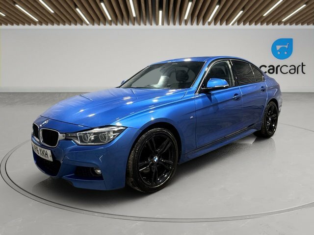 BMW 3 Series 330I M Sport Saloon BP16XKH Blue #3