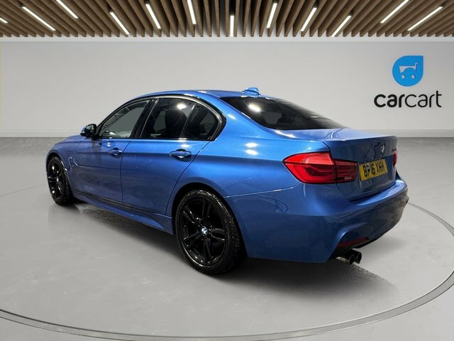 BMW 3 Series 330I M Sport Saloon BP16XKH Blue #5