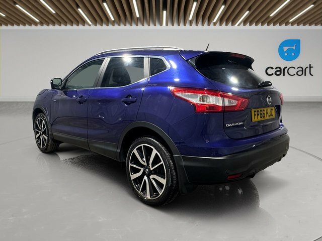 Nissan Qashqai Dci Tekna Suv FP66HJC Blue #4