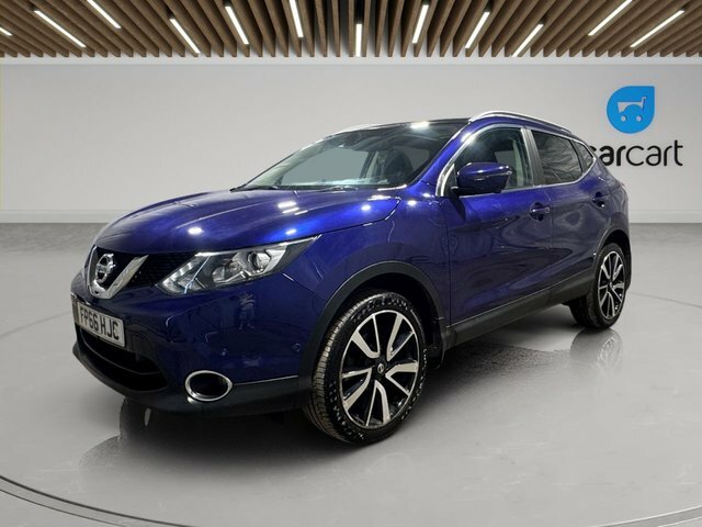 Nissan Qashqai Dci Tekna Suv FP66HJC Blue #2
