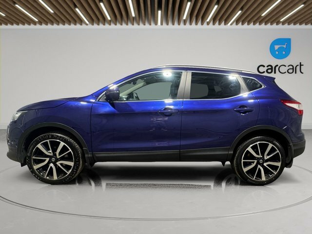 Nissan Qashqai Dci Tekna Suv FP66HJC Blue #3