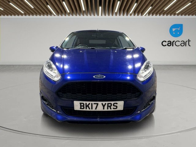 Ford Fiesta Ecoboost St-line Hatchback BK17YRS Blue #2