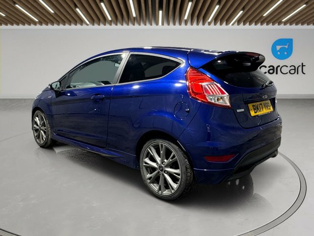 Ford Fiesta Ecoboost St-line Hatchback BK17YRS Blue #5