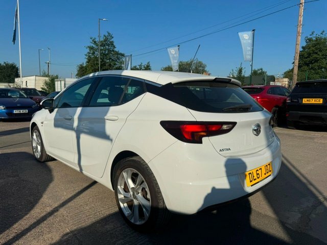 Vauxhall Astra Turbo Ecotec Sri Hatchback DL67JDZ White #3