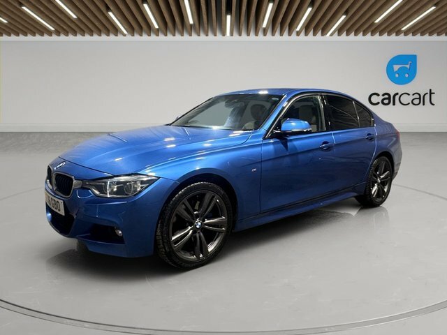 BMW 3 Series 320D M Sport Saloon GC16GBO Blue #3