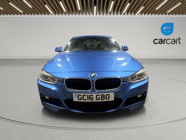 BMW 3 Series 320D M Sport Saloon GC16GBO Blue #2