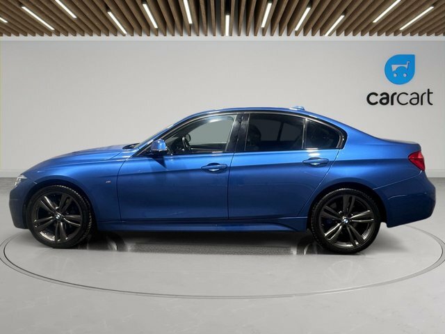 BMW 3 Series 320D M Sport Saloon GC16GBO Blue #4