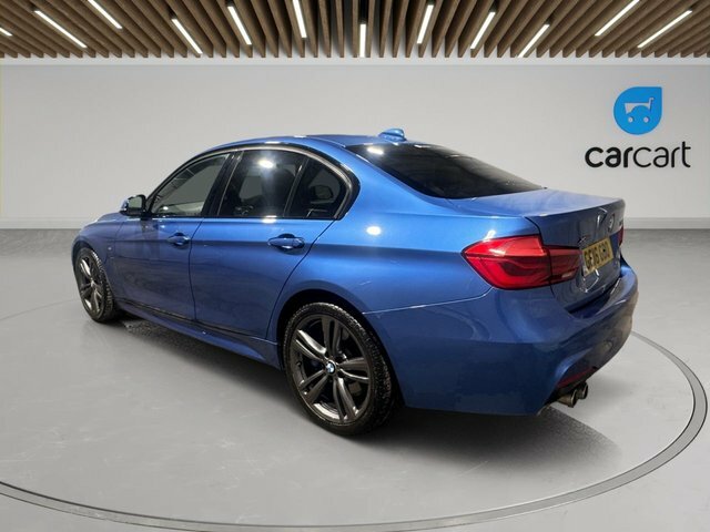 BMW 3 Series 320D M Sport Saloon GC16GBO Blue #5