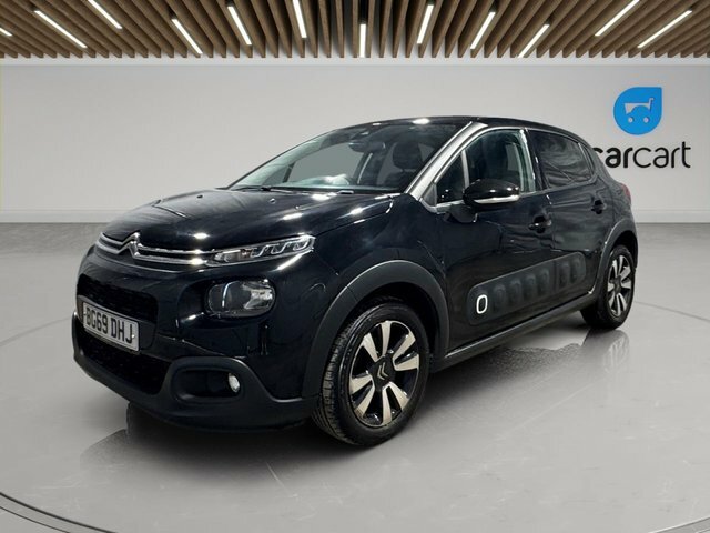 Citroen C3 Puretech Gpf Flair Hatchback Black #3