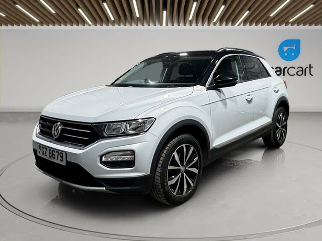 Volkswagen T-Roc Tsi Gpf Design Suv PGZ8679 Silver #3