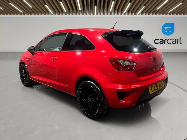 Seat Ibiza Tsi Cupra Black Sport Red #5
