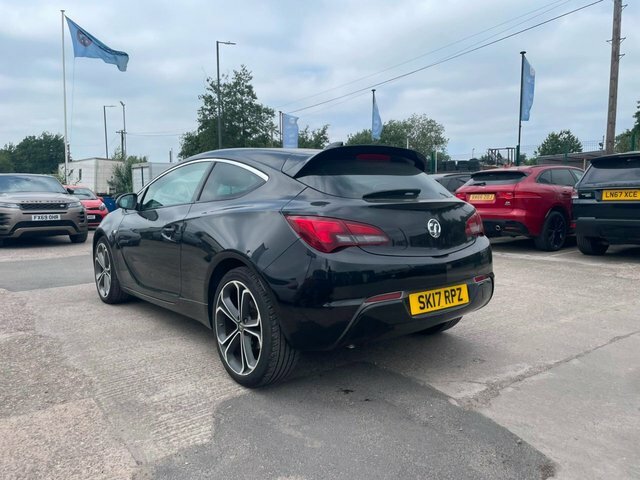 Vauxhall Astra GTC Turbo Limited Edition Coupe Black #3