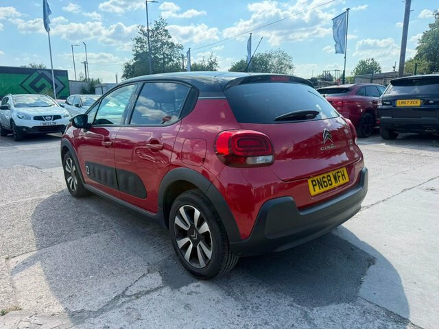 Citroen C3 Puretech Gpf Flair Hatchback Red #2