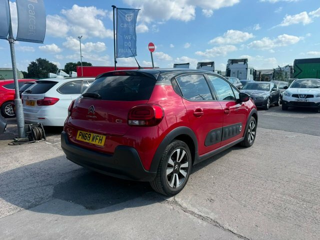 Citroen C3 Puretech Gpf Flair Hatchback Red #3