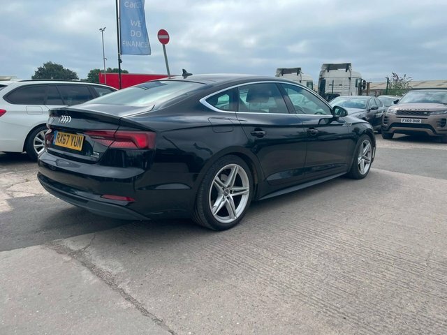 Audi A5 Tdi S Line Sportback Black #4